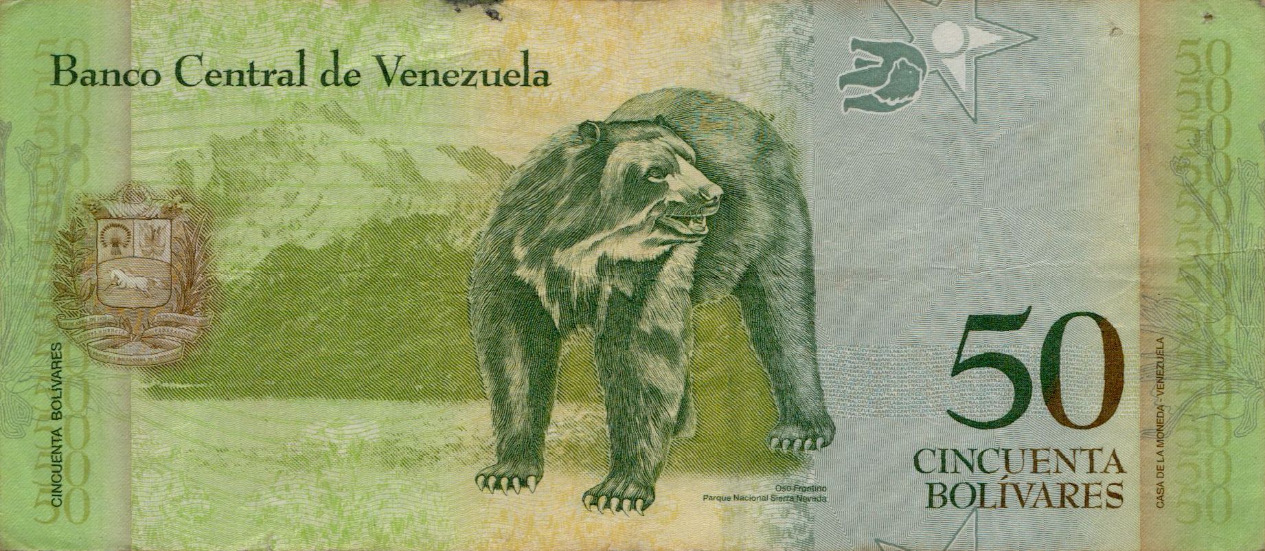 Venezuela 50 2011 VF P-92/e